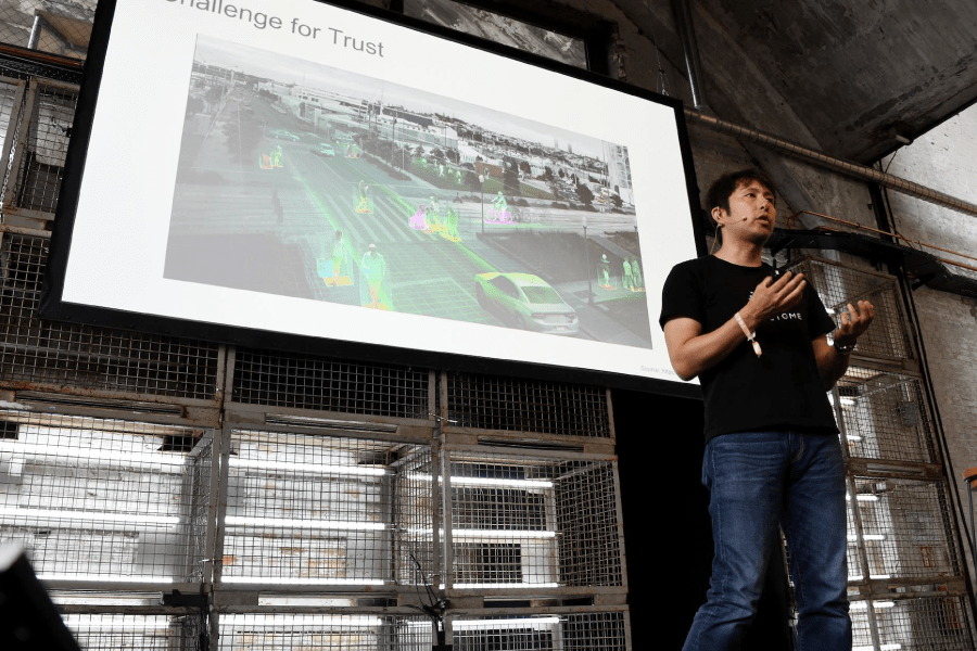 Couger CEO Atsushi Ishii speaks at TOA, Europe's largest tech event