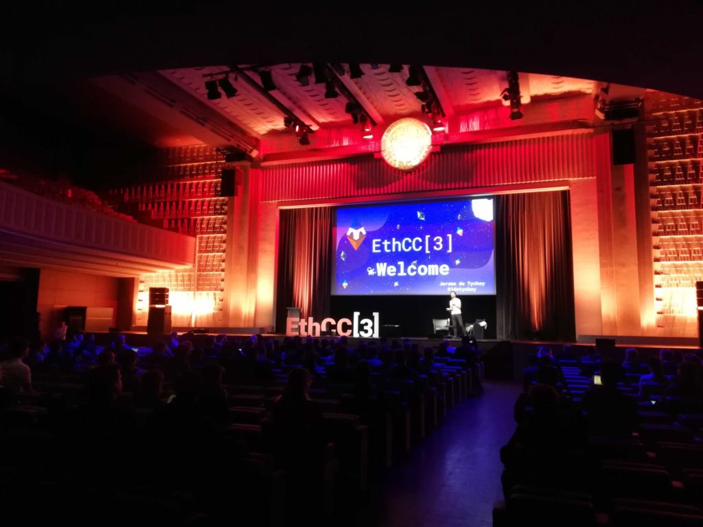 Couger Kazuaki Ishiguro speaks at "EthCC2020", the world's largest technical conference on Ethereum