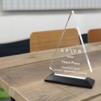 Presented at ICCV2019 on our image recognition AI technology that won 3rd place in the world at the "OpenEDS Challenge"