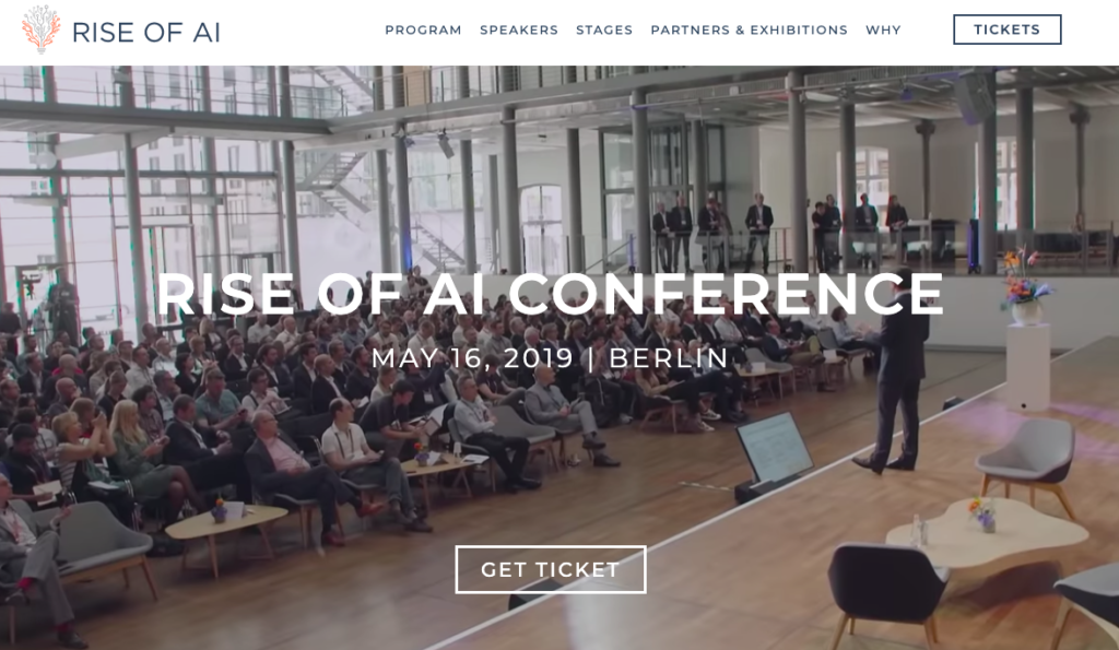 Couger CEO Atsushi Ishii has been invited to one of the most influential AI conferences in Europe, "Rise of AI"! _Tomorrow 5/16 @ Berlin